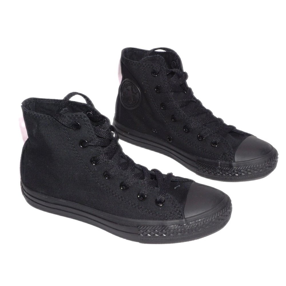 Converse Black Youth Size: 2.5 All Star High Top Sneakers Brand New NIB